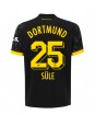 Billige Borussia Dortmund Niklas Sule #25 Bortedrakt 2023-24 Kortermet
